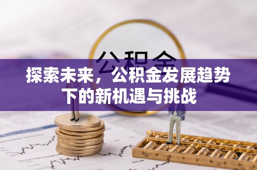 端州探索未来，公积金发展趋势下的新机遇与挑战